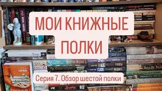 МОИ КНИЖНЫЕ ПОЛКИ | Книжный сериал. СЕРИЯ 7. | Обзор шестой книжной полки