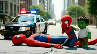 Hulk and Spider Man&rsquo;s Sons vs Green Goblin &ndash; Epic Superhero Battle & Transformation