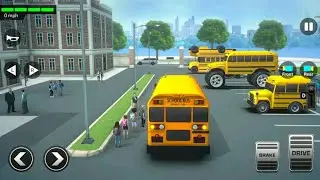 Super High School Bus Driving Simulator 3D - 2020 | Android Games | #Games2win