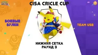Турнир CISA CIRCLE CUP по Pokemon Unite | Боевые булки vs Team USB