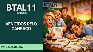 #BTAL11 - AGORA SIM... VIROU FIAGRO