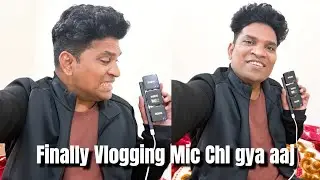 Finally vlogging ke best mic le liya | RODE mic #vlog