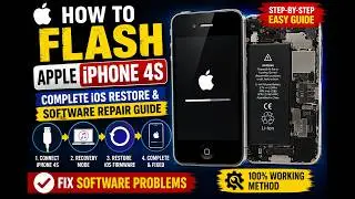HOW TO FLASH APPLE IPHONE 4S