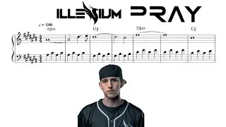 Illenium, Kameron Alexander - Pray (Piano Cover & Sheet Music)