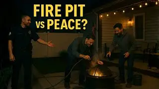 HOA Fire Pit Smoke, Open Flames & 11 P.M. Patio Jam &mdash; Police Cool-Down Plan