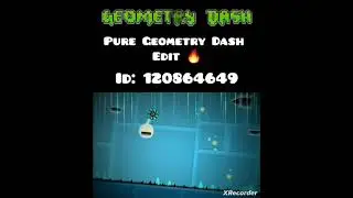 pure geometry dash edit!#geometrydash