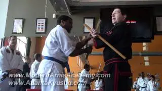 Modern Arnis Academy - (Clip 1) Ken Smith teaching at Atlanta Kyusho and Jujitsu