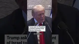Trump asks the President of Israel to pardon Prime Minister Netanyahu