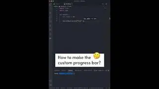 (Py)How to make a custom progress bar?!🧐