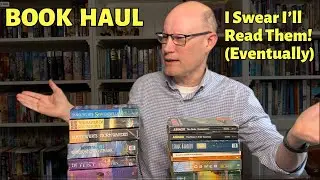 It's a SciFi/Fantasy BOOK HAUL - No Apologies Given
