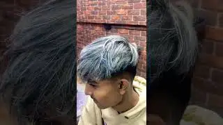 Ash White hair colour￼💥#shorts