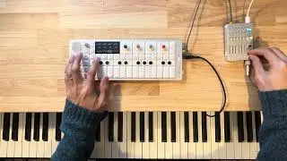 Overdub Performance with OP-1 field / CP-88 / TX-6 🎹 Piano Loop 2024-01-25 🎹 by atnr