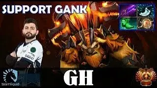 GH - Earthshaker Roaming | SUPPORT GANK | dota 2 mmr Pro Gameplay 15