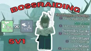 Bossraiding Top #40 Guilds With the BEST Iron x Gale Build | Deepwoken Ganking