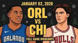 Orlando Magic vs Chicago Bulls | Full Game Highlights | 02 January 2026