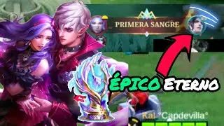 Jugando como EPICO eterno en RISING OPEN-Mobile Legends 