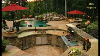 Best of Outdoor Kitchen Design. Outdoor BBQ and Mini Bars.