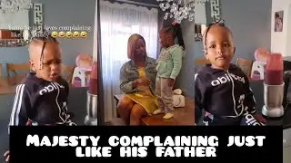 DIANA MARUA and her babies CHRONICLES//See MAJESTY complaining like his FATHER