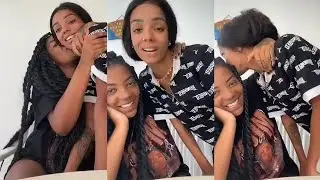 Brunna Gonçalves na live do Instagram da Ludmilla : Sobre o golbe usando a assessoria dela