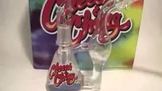 cheech and chong glass recycler water test at tha bong shop