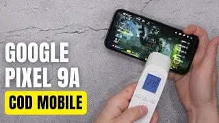 Google Pixel 9a PUBG Mobile Gameplay + Temp. Test