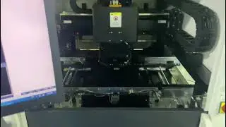 Automatic width adjustment test of Mirtec MS-11e inline 3D SPI
