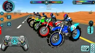 Extreme Bike Stunts on Mega Ramps 😱 | Moto GP Bike Racing Game 2025 Android Gameplay #bikegame 