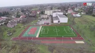 Dwie szkoły w gminie Nowy Korczyn zyskały nowe boiska sportowe