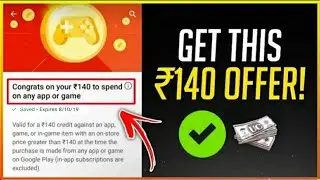 Get Free 140Rs & 75Rs Google Play Redeem Code Reward Offer!