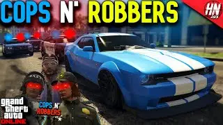 GTA 5 Cops N' Robbers ManHunt!