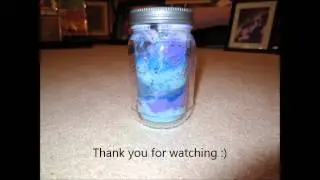 DIY Glow in the Dark - Stars in a Jar Project! Galaxy Nights