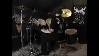 Mayhem - Necrolust (Live In Leipzig) - Drum Cover