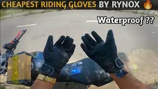 Best Budget Waterproof Riding Gloves Under ₹2000🔥|| Rynox Flux WP