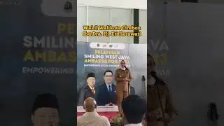 1st Duty as SWJ AMBASSADOR 2023  #smilingwestjava