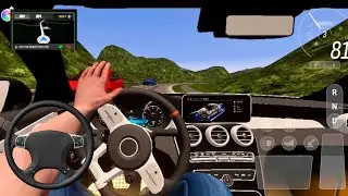 Most Realistic Hill Road Drive | POV Driving Gameplay | Mobile Game| Car Simulator Gameplay| #2025 