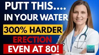 STOP Drinking Plain Water After 50! Add THIS for Rock-Solid Erections | Dr. Marianne