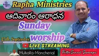 Pastor Samuel Savarapu's  broadcast