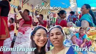 Speaking Munda Language with local people  || Odisha Vlog || Sunday Market