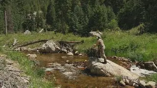 Fishing the North Fork Big Thompson River, Colorado