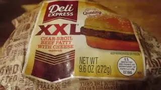 Deli Express XXL Char Broil Beef Patty With Cheese