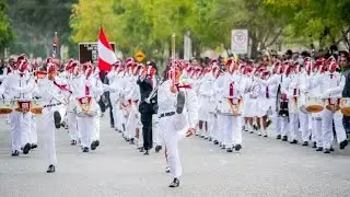 Desfile de el colegio san Miguel de Piura 2024