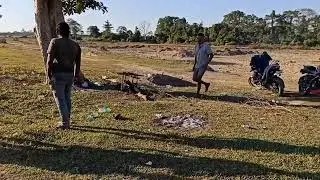 Chicken roasting party near river side | LifeVenture |