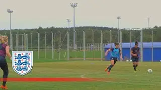 Demi Stokes scores sweet goal in training | Inside Access