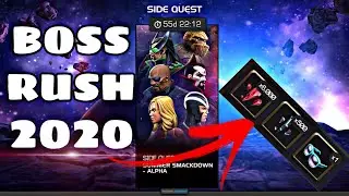 Boss Rush 2020|Summer Smackdown Alpha | Mcoc