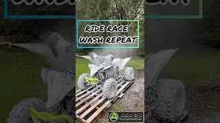 3 hour ATV wash - Yamaha YFZ450r #yamaha #atv #washing #cleaning #cleaningmotivation #cleaningtips