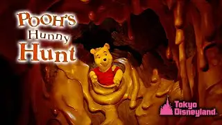 Pooh's Hunny Hunt On Ride Low Light 4K POV Tokyo Disneyland 2025 08 03