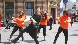 Choreography, dance, drama - 'the paint' - flashmob . Christian