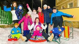🛷 Petrecem VACANTA de iarna impreuna cu Familia MAREI STEFANIA