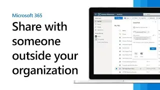 Share files with people outside your organization