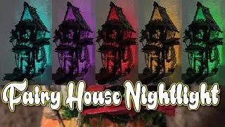 Color-changing Nightlight Fairy House
